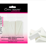 Aplicadores Profesionales Tipo Queso Con 6 Pz BY APPLE, Empaque Sella Pack