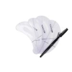 Set de Cejas 4 Plantillas y Cepillo Mod.319 Pachs
